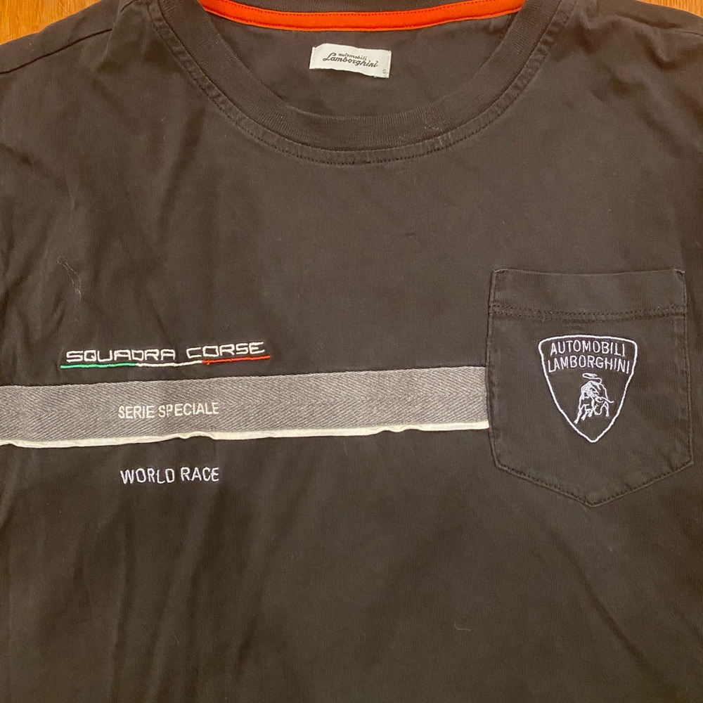Mens Lamborghini racing tee